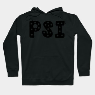 Psi Star Letters Hoodie